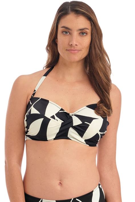 Fantasie Ile De Re Underwire Twist Bandeau Bikini Top Fs