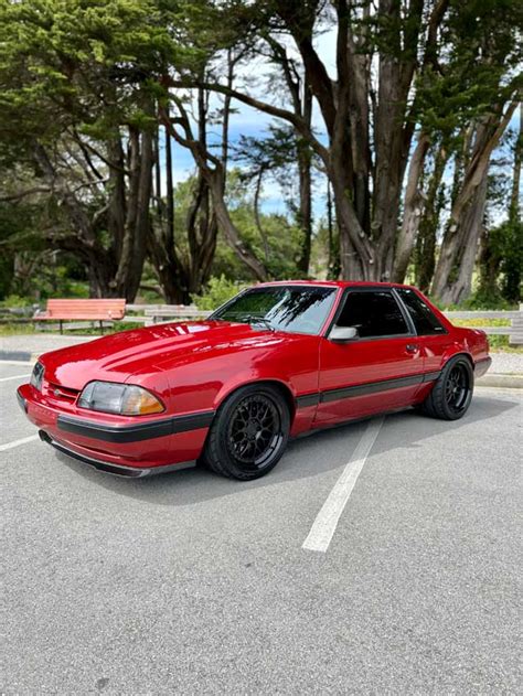 Rd Gen Wild Strawberry Ford Mustang Coyote Swapped Coupe For Sale