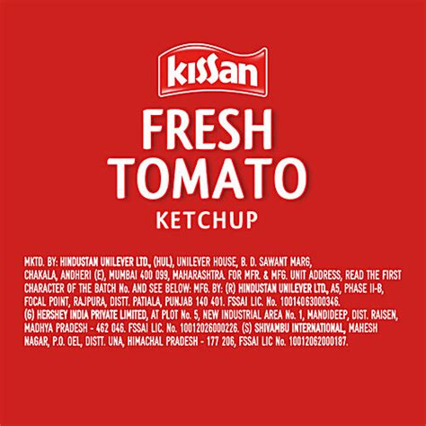 Buy Kissan Fresh Tomato Ketchup Gm Pouch Online At Best Price Of Rs