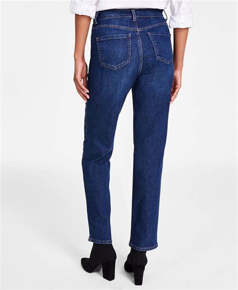 Gloria Vanderbilt Womens Amanda Classic Straight Jeans In Regular Short And Long Macys