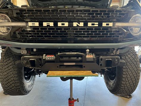 Diy Hidden Winch Mount V20 Bronco6g 2021 Ford Bronco And Bronco