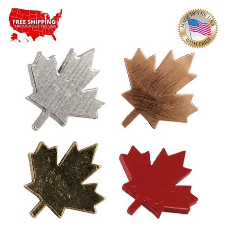 Canadian Maple Leaf Pin, Pewter, Canada, Maple, Leaf, Lapel, Hat, Pins ...