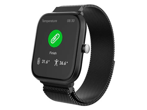 Smart Fitness Band Bracciale Cardio Temperatura Trevi T FIT 260 PLUS Nero