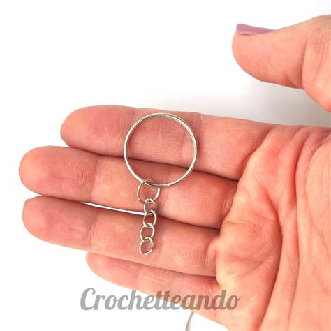 ARGOLLA PARA LLAVERO ECONOMICA Crochetteando La Tienda De Los Tejedores