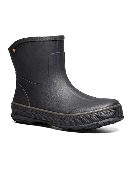 Digger Mid Black Gumboots • Wellies Online