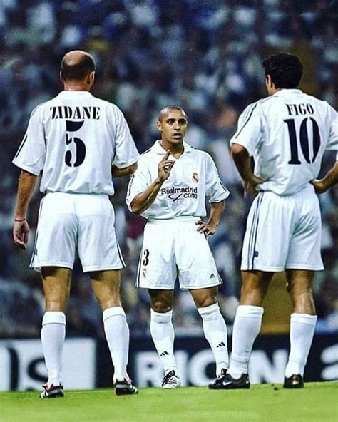 Pin de DCZKY em Soccer Legends Zinedine zidane Luís figo Real madrid