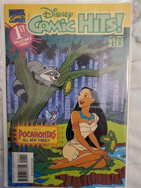 Disney Comic Hits Fine Marvel Comics Pocahontas Rare Ebay