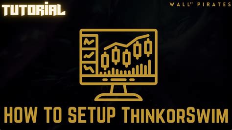 How To Setup Your Thinkorswim For Options Trading For Beginners Youtube