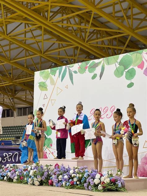 Azerbaijani Gymnasts Win Gold Medals At International Tournament Photo