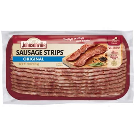 Johnsonville Cooked Original Pork Sausage Strips Oz Fred Meyer