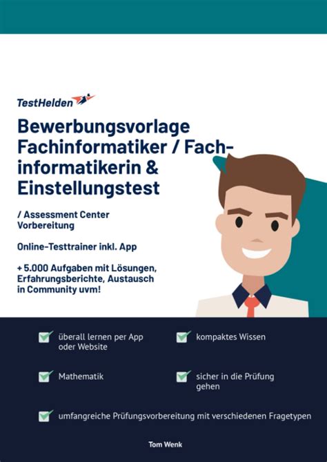 Bewerbungsvorlage Fachinformatiker Fachinformatikerin