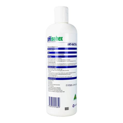 Shop Phisohex Triclosan 1 Wv Lotion Anti Bacterial Face Wash 500ml