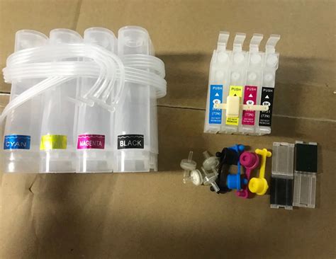 Continuous Ink Supply System Universal Color Ciss Kit With Accessaries