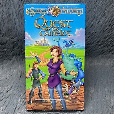 Quest For Camelot Sing Along VHS 1998 RARE New And Sealed OOP Animated