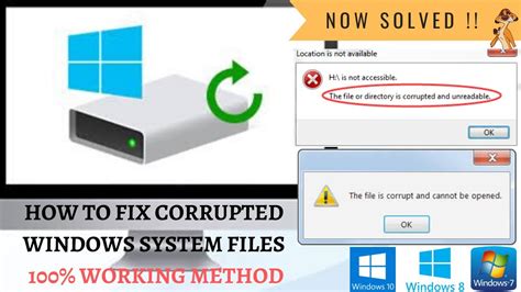 How To Repair Corrupted System Files In Windows Lotusgeek Youtube