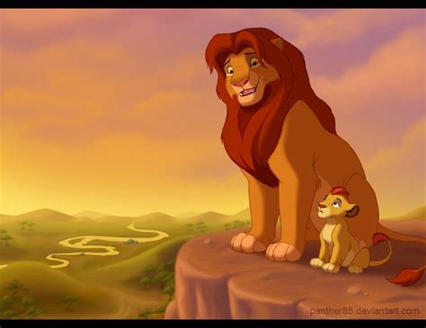 Dad I Just Wanted To Be Brave Like You By Panther Lion King Fan