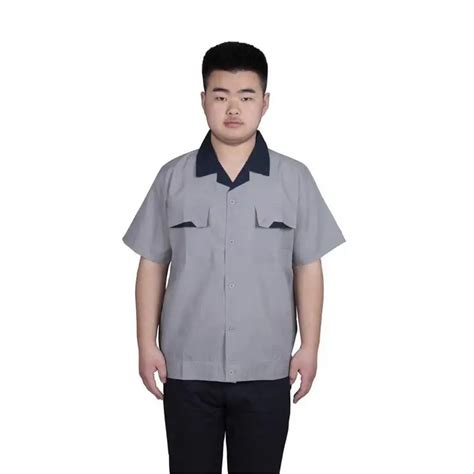 Labor Work Uniforms Short Sleeved Suit Car Mechanic Clothing Factory