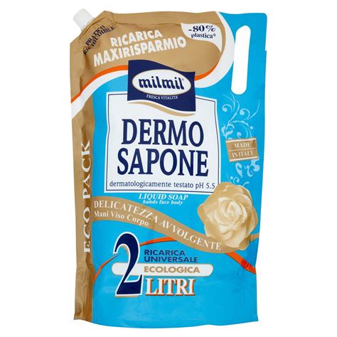 Sapone Liquido Dermo Busta Mil Mil Lt L Ecommerce Secondo Iper Tosano