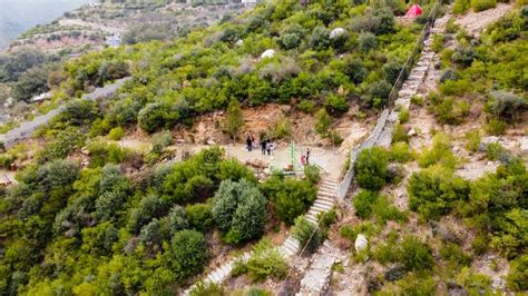 An Areal View Of Shah Allah Ditta Buddha Caves Editorial Photo Image