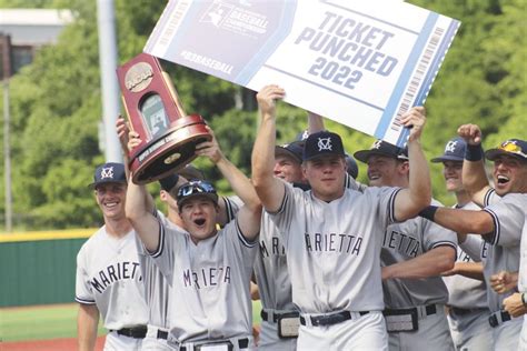 On To Iowa Marietta College Routs Oswego St To Reach World Series