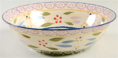 Old World Confetti Soup Cereal Bowl By Temp Tations Replacements Ltd