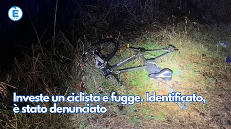 Investe Un Ciclista E Fugge Identificato E Denunciato Livebrescia Tv