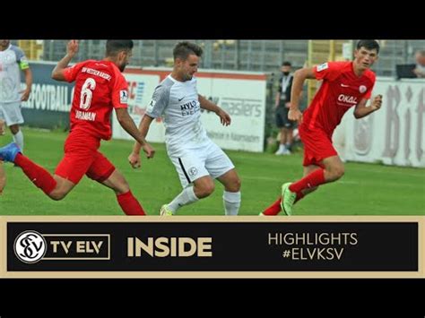 TV Elv Inside Highlights SV Elversberg Vs KSV Hessen Kassel 0 0