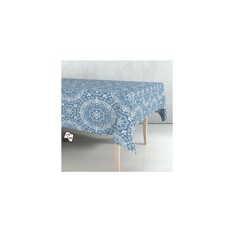 Nappe Mandala Bleu Rouleau De Toile Cir E Cm X M Exma