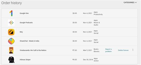 How To View Google Play Store Purchase History In 2023