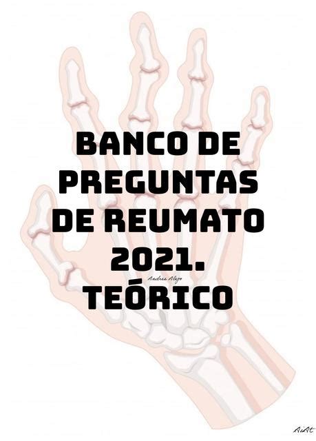 Banco De Preguntas Reumatolog A Te Rico Liquidoh Udocz