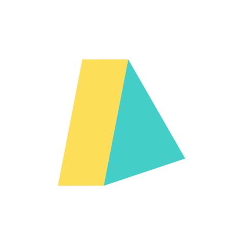 Icono De Prisma Triangular Generic Flat