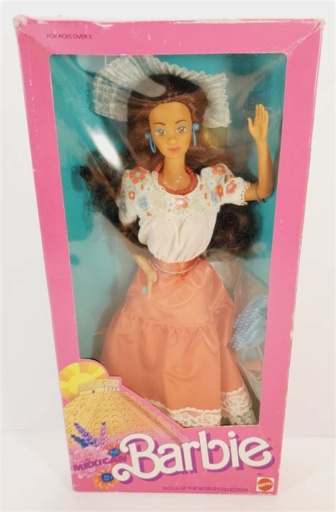 New 1988 Barbie Dolls Of The World Mexican Barbie Latina Teresa Mattel 1917 Artofit