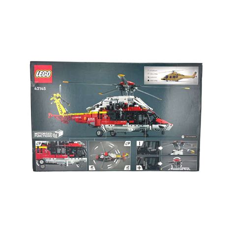 LEGO Technic Airbus H175 Rescue Helicopter Building Set 42145