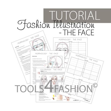 Fashion Illustration Tutorial, Sketching Class for Beginners the Face ...