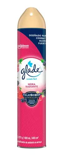 Aromatizante Glade En Aerosol Mora Radiante Ml Mercadolibre