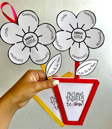 Presente Dia Das Mães Escola - Dia das Mães | Lembrancinhas Painel para Escola Decoração Atividades ...