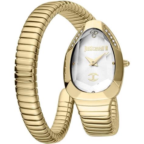 Just Cavalli Signature Snake Jc L M Montre Quartz Femme Achat