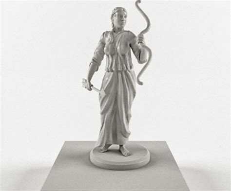 Greek Goddes Artemis Statue Stl Files For 3d Printer 3d Etsy Ireland