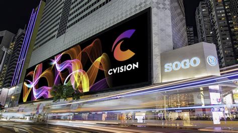 Sogo Causeway Bay giant LED screen switched on - Inside Retail Asia