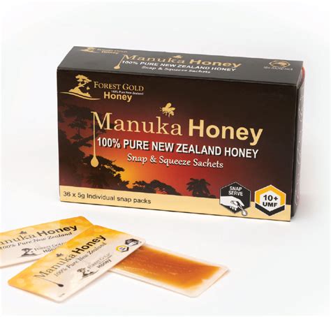 Umf® 10 Manuka Honey Snap Packs Forest Gold Honey