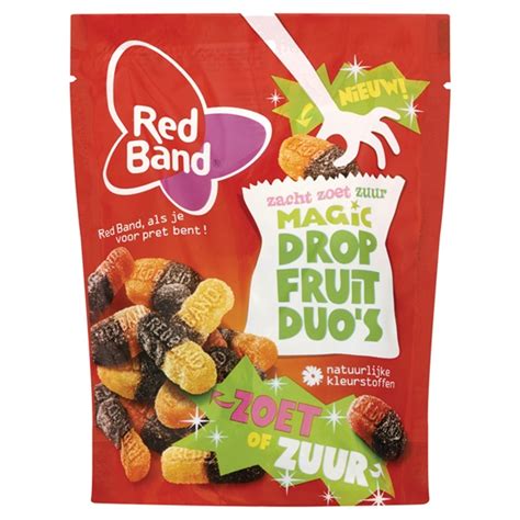 Spar Red Band Suikerwerk Magic Dropfruit Duo Zoet Zuur Je Vindt Het