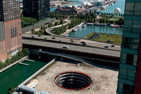 Hole In The Ground 5 Ideas To Fill Downtown Chicago Spire Void