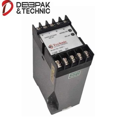 Over Voltage Relay, Model Name/Number: OVR-1, Voltage: 415V at Rs 1318. ...