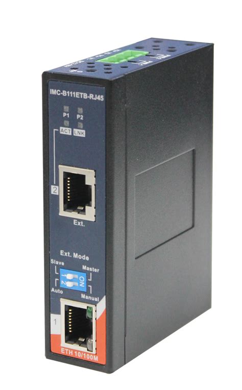 Oring IMC B111ETB RJ45 Industrial Mini Type Extended Media Converter