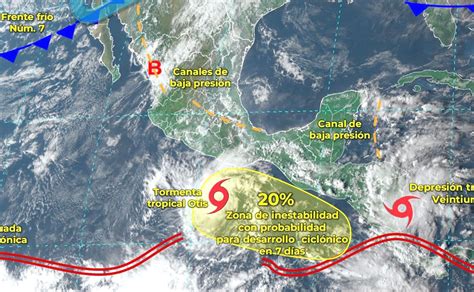 Tormenta Tropical Otis Golpea Estos Dos Estados De M Xico