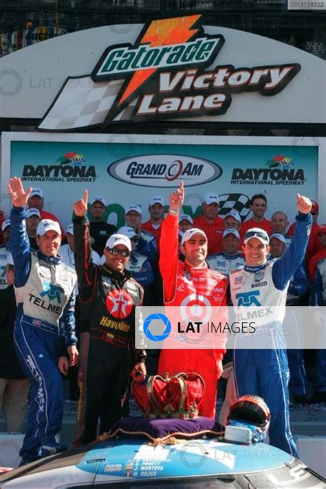 24-27 January, 2008, Daytona Beach, Florida USA ROLEX 24 WINNERS: (L TO ...