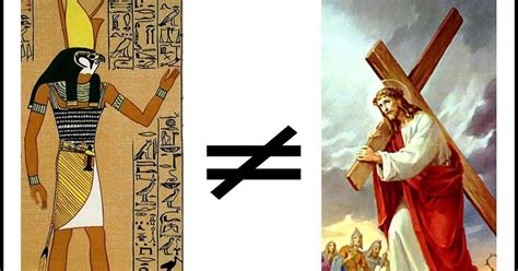 What Had Happen Was Jesus Vs Horus