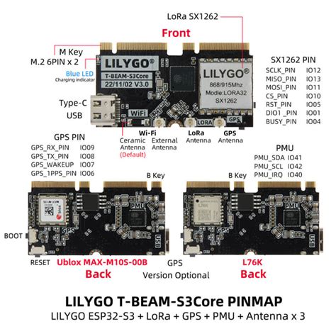 T Beamsupreme Meshtastic Esp32 S3 Lora Sx1262 868mhz W Gps U Blox M10s