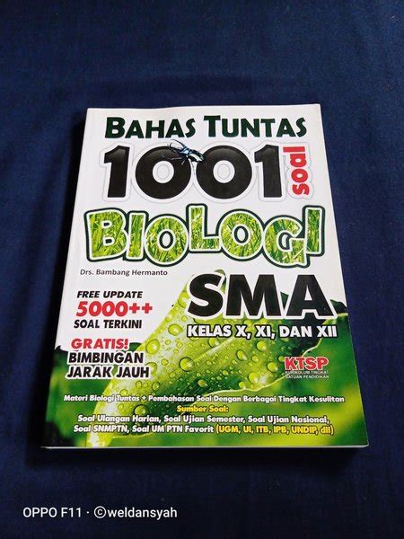 Jual Buku Bahas Tuntas Soal Biologi Sma Kls X Xi Dan Xii Ktsp Di