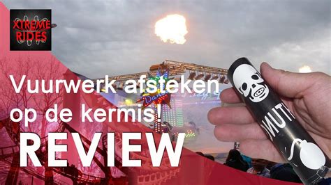 Vuurwerk Afsteken Op De Kermis Van Genk YouTube